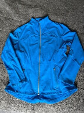 lululemon athletica Electric Blue Full-Zip Utility Jacket
